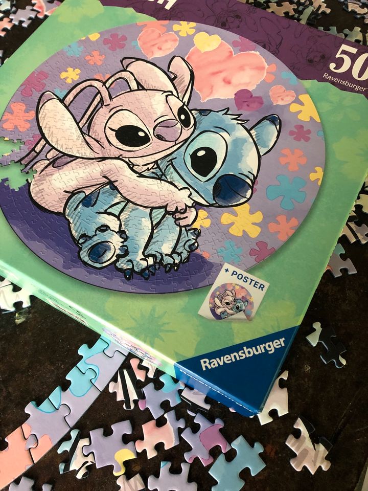 Stitch  Angel Puzzle 500 Teile neuwertig vollständig in Offingen