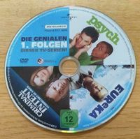 DVD: Die genialen 1. Folgen "psych", "EUReKA", "CRIMINAL INTENT" Kr. München - Oberschleißheim Vorschau