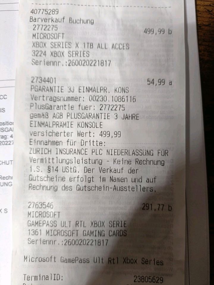 Xbox Series X ( 1 TB ) in Dillendorf