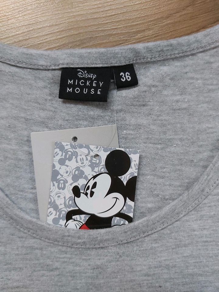 MICKEY MOUSE NEU mit Etikett Shirt Oberteil T-Shirt Gr. S (36) in Nürnberg (Mittelfr)