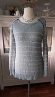 ❤ HILFIGER Strickpulli Pullover Shirt S 36 38 hellblau weiß  TOP Schleswig-Holstein - Oldenburg in Holstein Vorschau