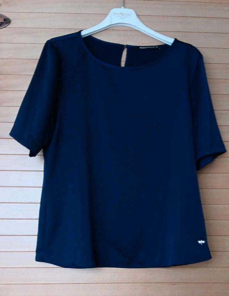 Shirt Gr 40  dunkelblau glänzend von expresso in Trostberg
