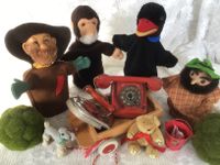 4 alte HANDPUPPEN Kasperletheater ( auch STEIFF ) Vintage PUPPEN Baden-Württemberg - Kirchheim unter Teck Vorschau