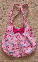 Kinder – Tasche, Handtasche rosa mit Schmetterlingen und Blumen Hessen - Bad Vilbel Vorschau
