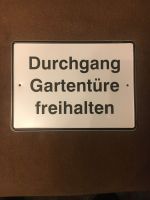 Gartenschild neu inklusive Versand!!! Hessen - Hattersheim am Main Vorschau