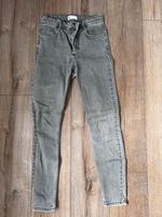 Highwaist Jeans Grau Skinny Niedersachsen - Uelzen Vorschau