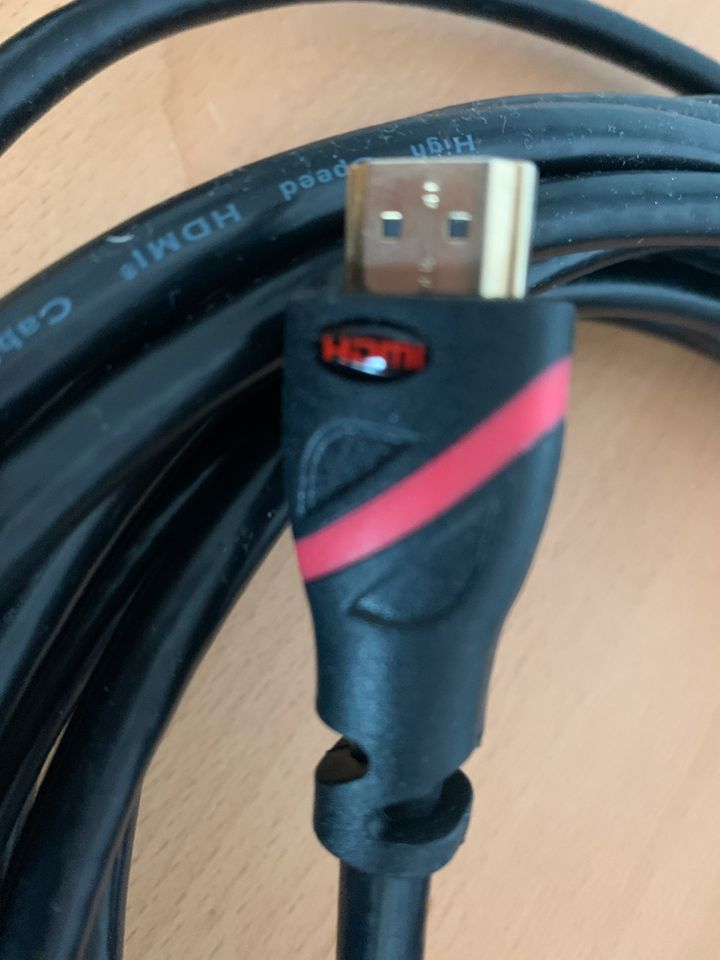 HDMI Kabel gold 10m NEU und unbenutzt in Groß-Gerau