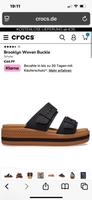 Crocs Brooklyn Woven Buckle schwarz Bayern - Waldkraiburg Vorschau