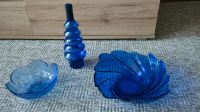 Blaues Glas blaue Schüsseln und Flasche Mecklenburg-Vorpommern - Ueckermuende Vorschau