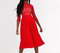 Rotes Abendkleid Spitze Hessen - Groß-Gerau Vorschau