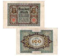Hundert Mark, Reichsbanknote von 1920 (mit Bamberger Reiter) Bayern - Memmelsdorf Vorschau
