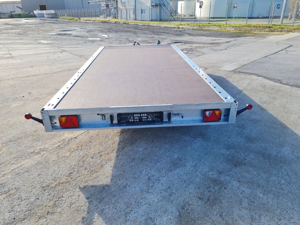 Autoanhänger Plattformanhänger Trailer 4,50m x 2,11m 3,0t ⭐NEU⭐ in Hamm