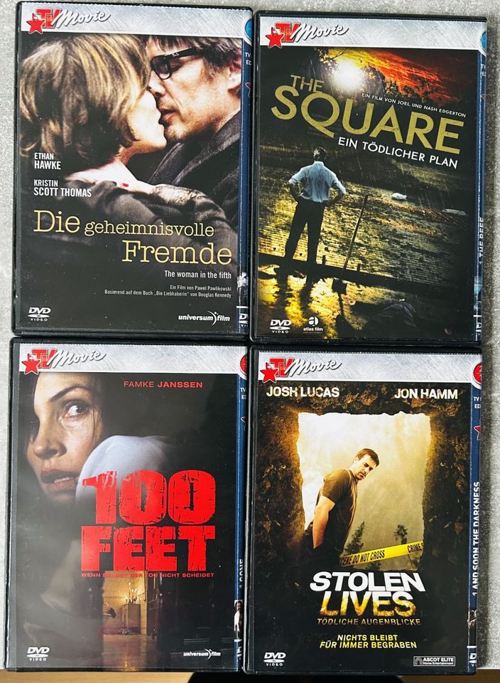 8 Filme auf 4 DVD´s Komplettpreis in Hattingen