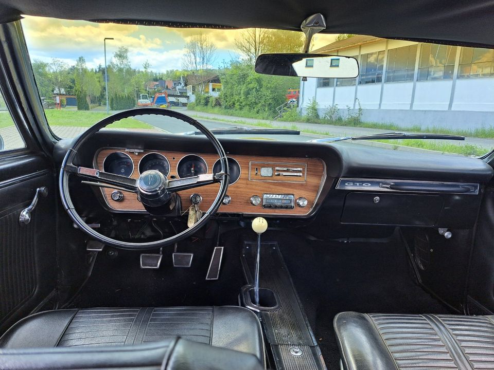 1966 Pontiac GTO 389 V8, Hurst Shifter, Original, TÜV+H neu in Breitscheid