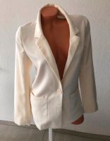 H&M Blazer Oversize lang mit Taschen Creme S 36 Rheinland-Pfalz - Trier Vorschau