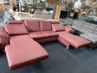Sofa Wohnlandschaft Leder Polinova 2x Motor Relax Möbel UVP 4769€ Hessen - Alsfeld Vorschau