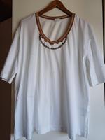 delmod Damen Shirt Gr. 50  Perlen Baumwolle Bayern - Münchberg Vorschau