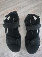 Ecco Sandale Schwarz Gr.39 Hessen - Hanau Vorschau