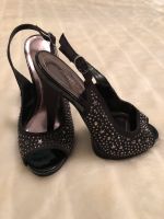 High Heels 14cm Catwalk Sling-Pumps schwarz Nieten Gr. 37/38 Berlin - Wilmersdorf Vorschau