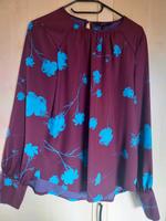 Bluse von Vero Moda Gr. M dunkelrot-blau Bayern - Haßfurt Vorschau