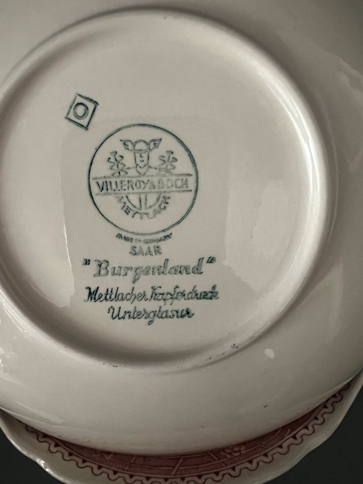 Vintage, Retro Kaffegeschirr von Villeroy & Boch Burgenland in Esslingen