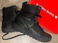 Björn Borg Winter Sneakers schwarz Leder wie neu 39 Düsseldorf - Gerresheim Vorschau