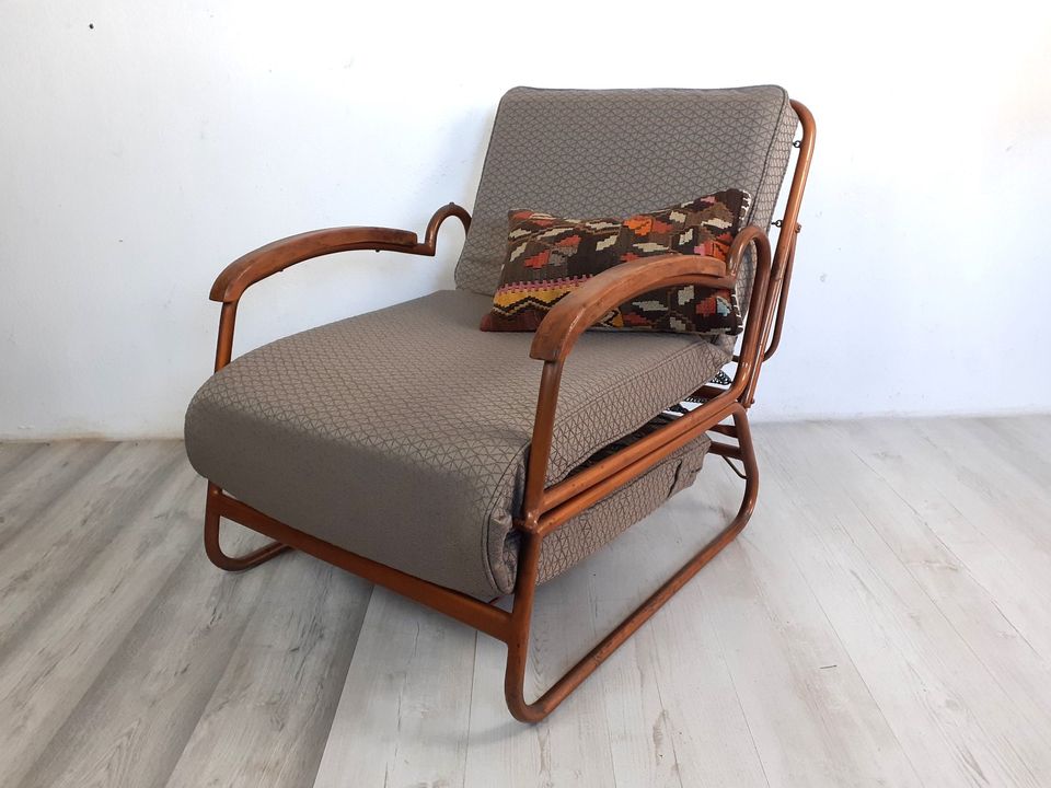 Bauhaus Armlehnstuhl Stahlrohr Lounge Chair 1930er, *1295€* in Regenstauf