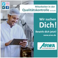 Qualitätsprüfer - rollende Woche (m/w/d) - ARWA Halle S. Sachsen-Anhalt - Halle Vorschau