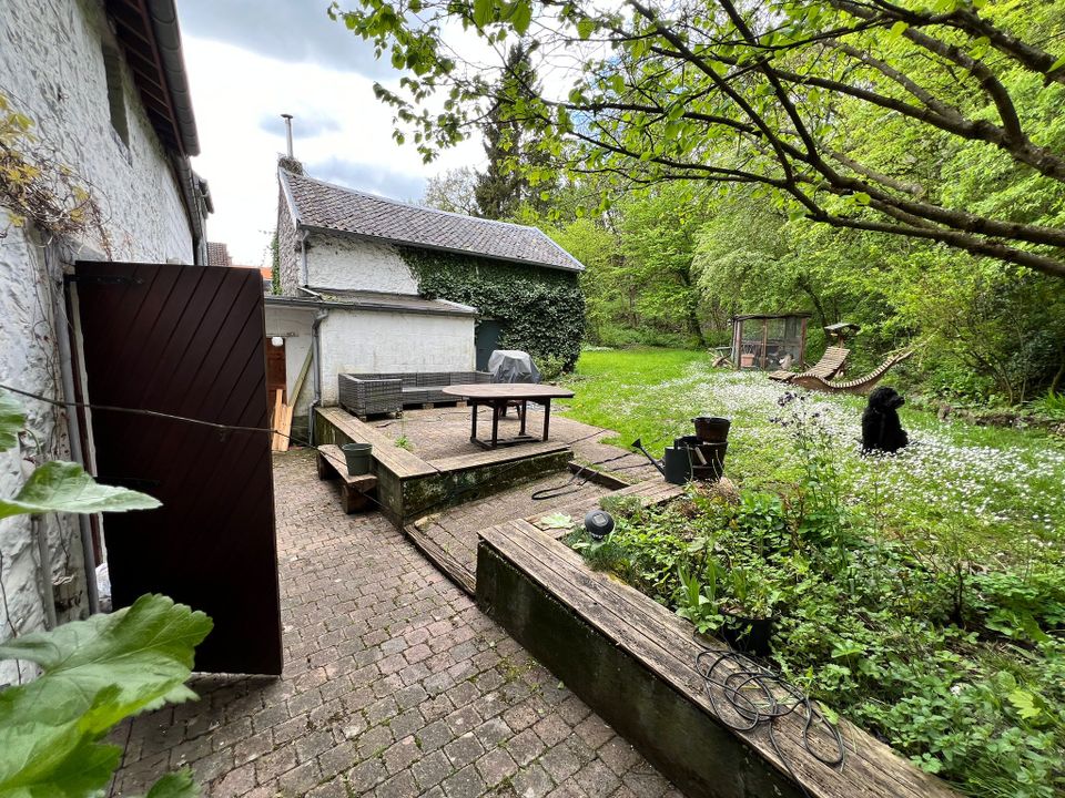 **Anfragestopp** Bruchsteinhaus mit Garten - Tierhaltung erlaubt in Aachen