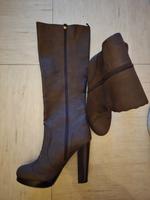 Braunen Stiefel mit Absatz (11 cm) Köln - Vingst Vorschau