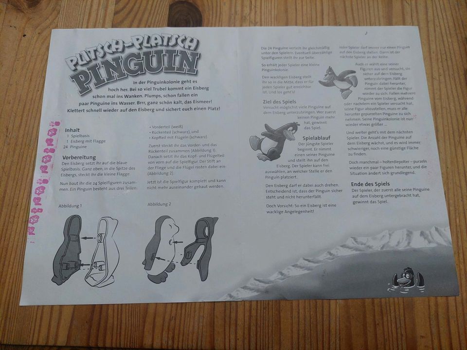 Plitsch Platsch Pinguin Spiel in Namborn