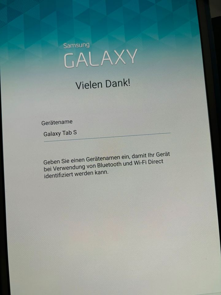 Galaxy Tab S in Eltville