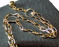 Goldkette / Kettte Infinity (Gold 585 / 14K) Gliederkette Collier Hessen - Langenselbold Vorschau