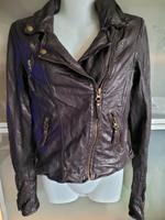 Lila Echtleder Jacke S von Review Bayern - Senden Vorschau