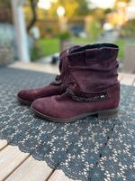 SPM Damen Stiefeletten Stiefel Boots Wildleder Hessen - Buseck Vorschau