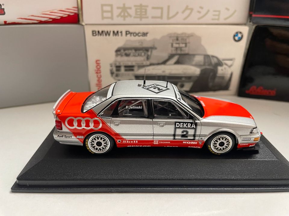 Minichamps 1992 DTM F. Jelinski Audi V8 Quattro Modellauto 1:43 in Hamburg