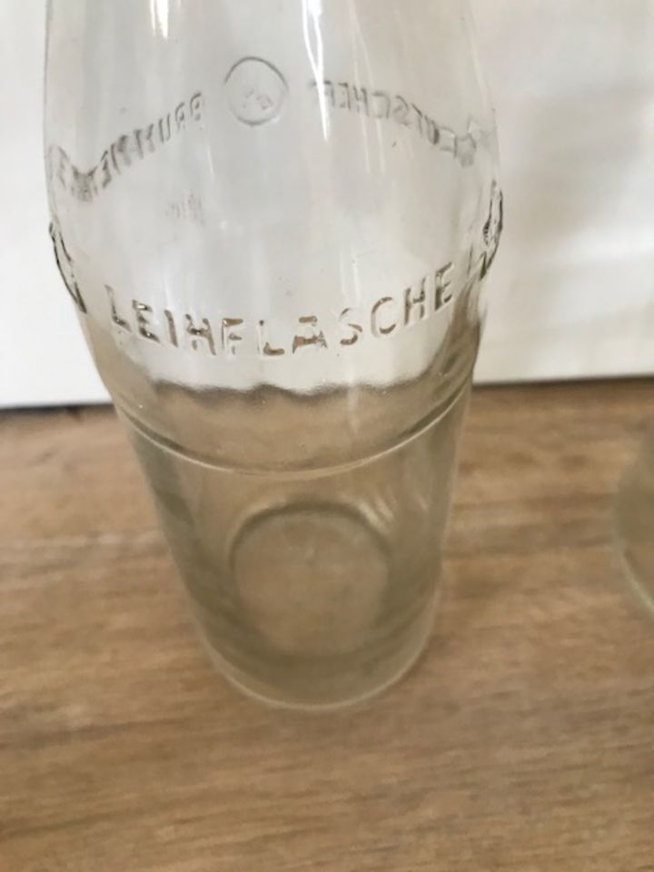 antike Leihflasche Bügelflasche Dekoration Vase Kerzenständer in Waiblingen