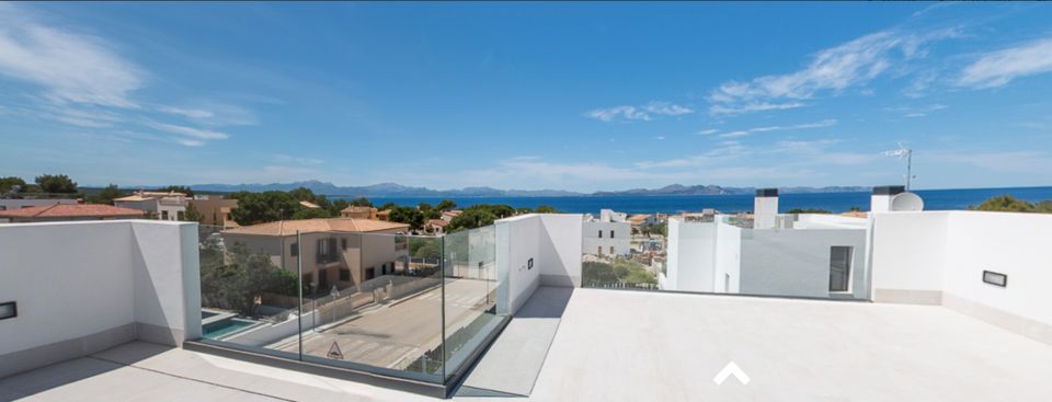 Mallorca: Villa mit Garten&Pool&Meerblick in Colonia de Sant Pere in München