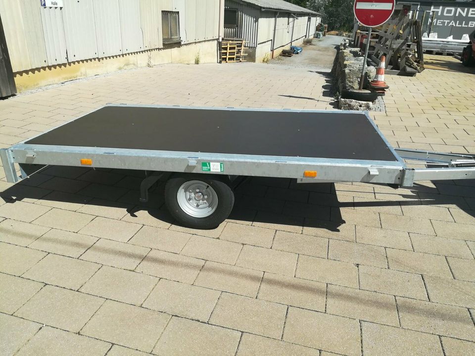 Quad Anhänger 750 kg gebremst für Quad Transporte zu vermieten in Massenbachhausen