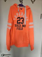 Superdry Hoodie Gr. XS neon orange Baden-Württemberg - Neuhausen Vorschau