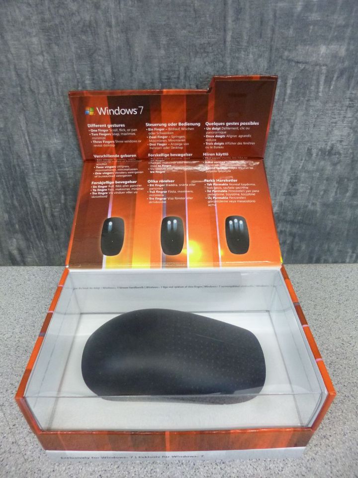 Microsoft Touch Mouse, PC-Maus, Wireless USB-Transceiver in Eppishausen