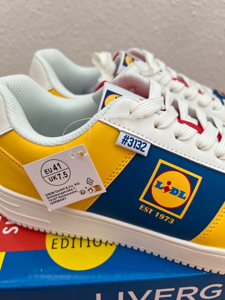 LIDL Sneaker Turnschuhe Schuhe Limited Edition 50 Gr.41 #3132 in Schiffdorf