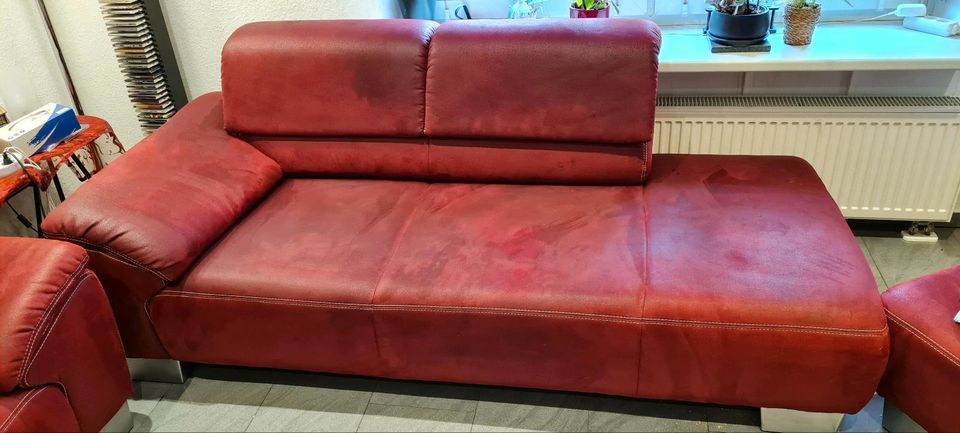 Couch + Récamière + Hocker in Witten