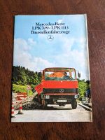 Mercedes LKW Oldtimer LP 709 809 813 Kipper Prospekt 1981 Rheinland-Pfalz - Selters Vorschau