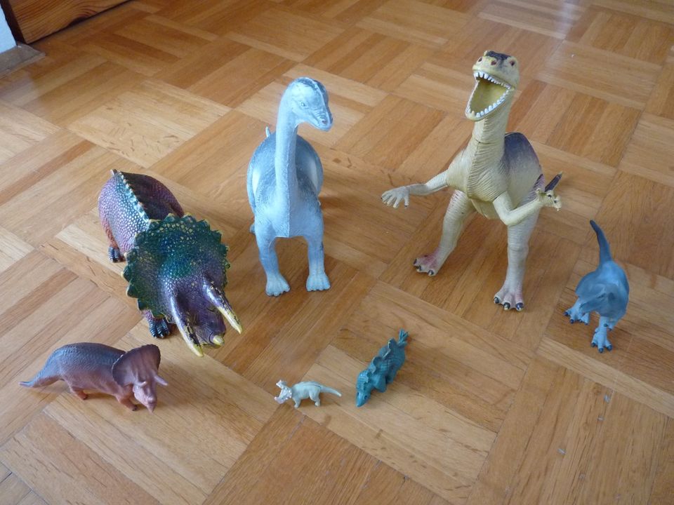 Dinosaurier Sammlung Spielfiguren (7 Stück) in Marktoberdorf