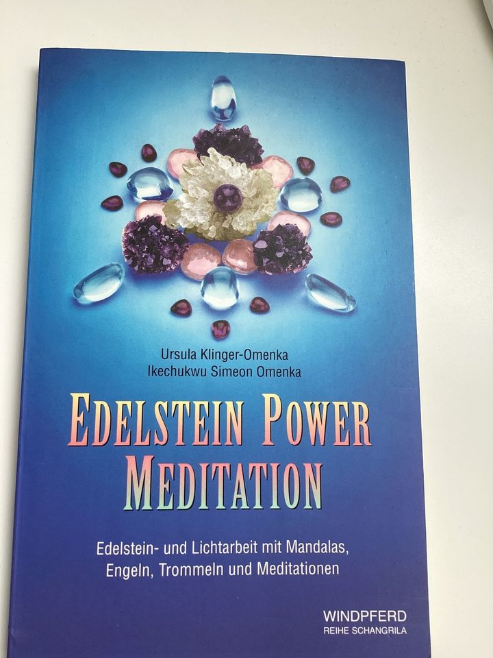 Buch Edelstein Power Meditation in Meckenheim