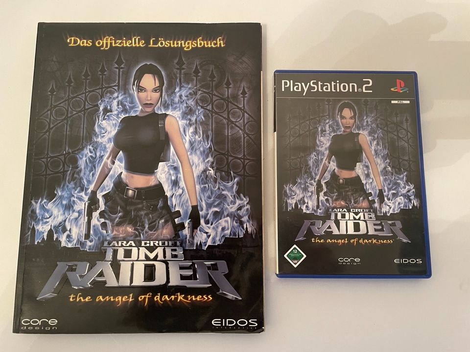 Tomb Raider - The Angel of Dsrkness ps2 + Lösungsbuch in Niederdorfelden