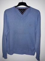 Tommy Hilfiger - Pullover mit V-Ausschnitt - Blau Hamburg-Nord - Hamburg Winterhude Vorschau