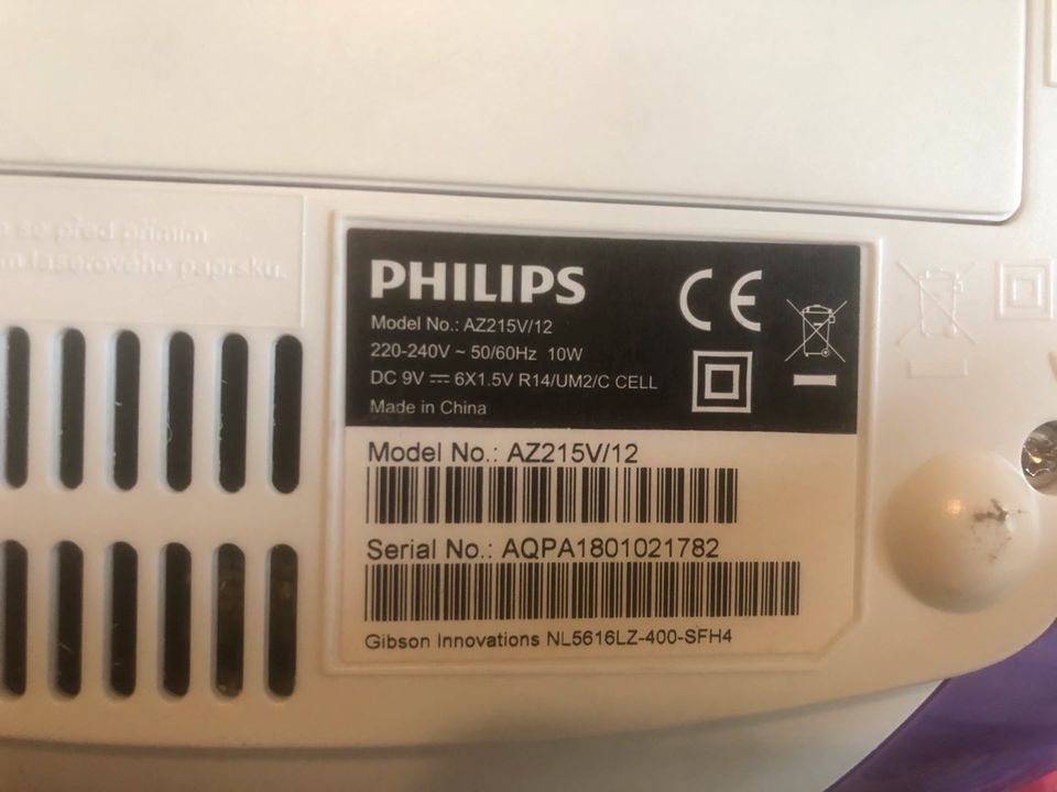 Philips AZ215V/12 CD RADIO in Berlin