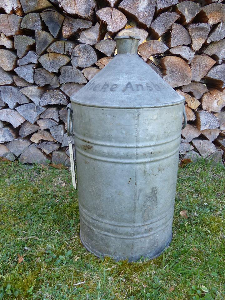 ale Kanne Löwen Apotheke Ansbach Zink Vorratskanne leer in Herzogenaurach